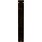 Ekena Millwork Ashford Triple, Wrought Iron Bracket, (Triple center brace), Antiqued Brass 2"W  x 10"D x 12"H BKTM02X10X12TASABS - alternate 2